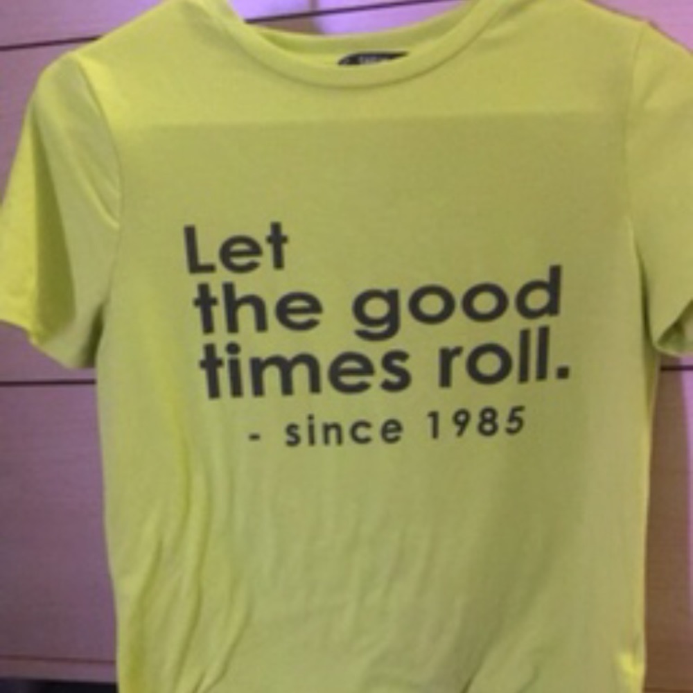 Let the good times roll shein tshirt